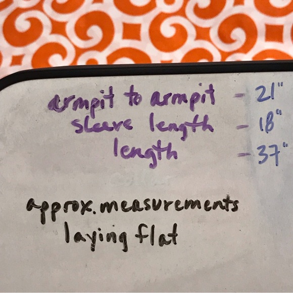 Buckhead Betties. Orange/white dress. Size XL. - Picture 6 of 7